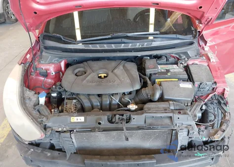 2013 Hyundai Elantra Gls z USA, uszkodzony, nr VIN KMHDH4AE6DU970375